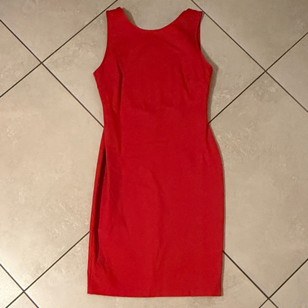 Lulu's Vibrant Red Mini Dress